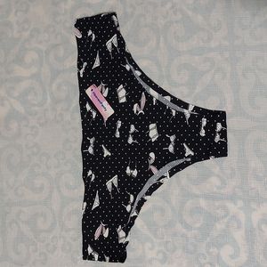 HeavenPanty, XXL, Black/Pink/White